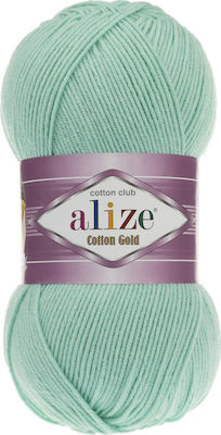 Alize Fir de tricotat Bumbac Cotton Gold 15 Πράσινο 330m 330gr