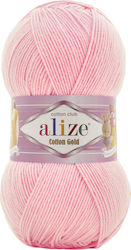 Alize Cotton Knitting Yarn Cotton Gold 518 Ροζ 330m 100gr