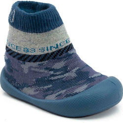 KLIN Kids Slippers Boots Blue