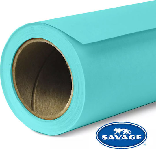 Savage 47-1253 Φωτογραφικό Φόντο Χάρτινο 135x1100εκ. Baby Blue