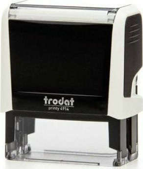 Trodat Printy 4914 Rechteckiger Tintenstempel Selbsteinfärbung "Text"