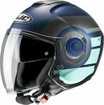 HJC i40 Spina Jet Helmet with Sun Visor ECE 22....