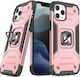 Wozinsky Ring Armor Back Cover Πλαστικό Ροζ Χρυ...