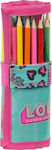 L.O.L. Surprise! Surprise Spring Fling Pencil Case Full Barrel with 1 Compartment Pink