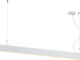 Viokef LED Kommerzielle lineare Beleuchtung Leuchte Decke 80W Warmes Weiß IP20 mit einstellbarer Helligkeit B180xT5.5xH120cm