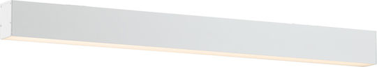Viokef Commercial Linear LED Ceiling Light 60W Natural White IP20 Dimmable L148xD5.5xH7.5cm