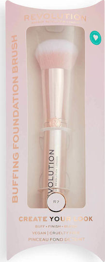 Revolution Beauty Επαγγελματικό Πινέλο Μακιγιάζ για Πούδρα από Συνθετική Τρίχα R7