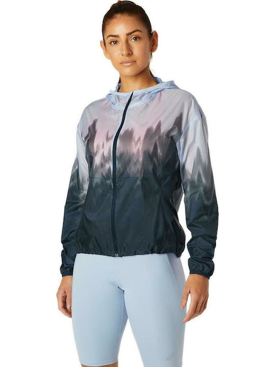 Kasane GPX Lite Γυναικείο Μπουφάν Running Αντιανεμικό Blue/Light Blue
