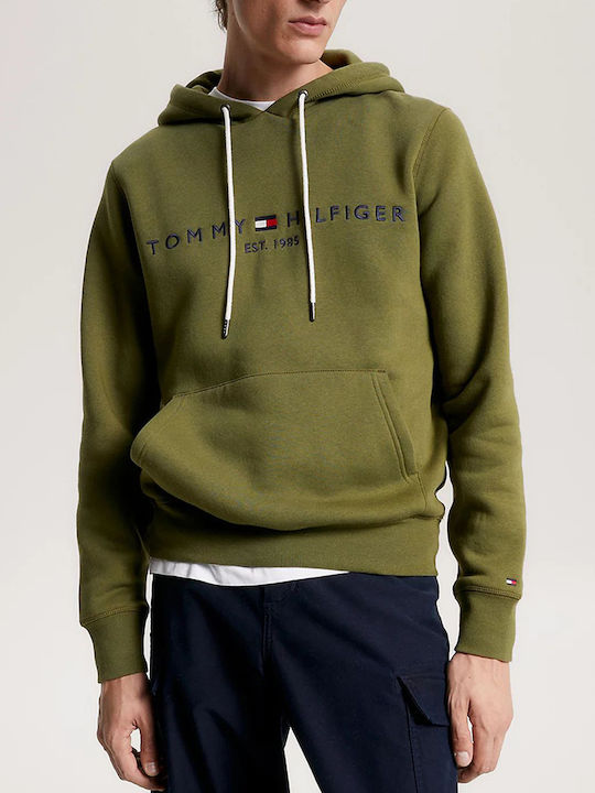Tommy Hilfiger Sweatshirt with Hood Green