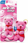 Areon Αρωματικό Κρεμαστό Αυτοκινήτου Smile Bubble Gum