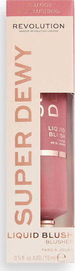 Revolution Beauty Superdewy Liquid Blush Liquid Ρουζ