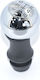 5 Shift Knob Metallic for Peugeot 206 1998-2009 Silver