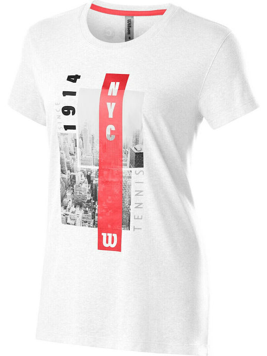 Aerial Дамски T-shirt Пуà Бяло
