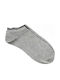 ME-WE Damen Einfarbige Socken Gray 3Pack