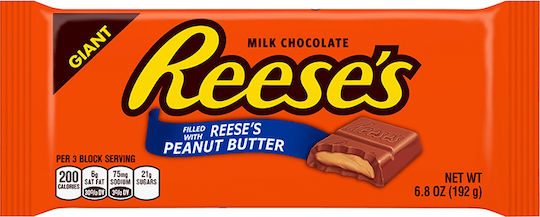 Reese's XL Peanut Butter MILK Chocolate Ciocolata Lapte Cu unt de arahide crocant 120gr 12buc