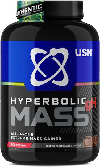 USN Hyperbolic Mass gH cu Creatină & Aromă Dutch Chocolate 2kg