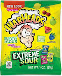 Warheads Confectionery with Extreme Sour Flavour 28gr