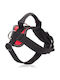 Pet Interest Dog Harness Training 3D Rings Red Small 65-80cm 3441-S