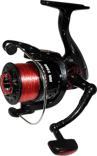 Pregio Sea 5000FD Μηχανισμός Ψαρέματος για Spinning για Αριστερόχειρες