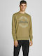 Jack & Jones Men's Sweatshirt Khaki