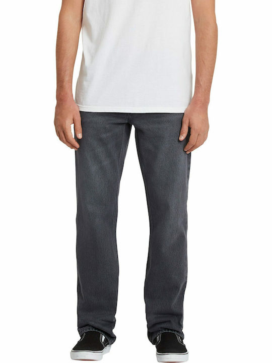 Solver Men's Jeans Pants with Slim Straight Fit Fade To Black