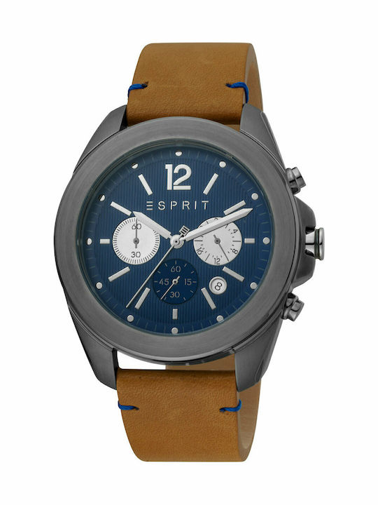 Esprit Uhr Batterie mit Lederarmband