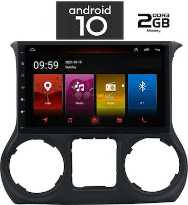 Lenovo Car-Audiosystem für Audi A7 Jeep Wrangler (Bluetooth/USB/AUX/WiFi/GPS) mit Touchscreen 10.1" IQ-AN X4814_GPS