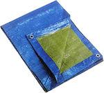 Krausmann Waterproof Tarpaulin 65gr/m² 6x5m. Light Type Blue