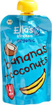 Ella's Kitchen Borcan pentru alimente pentru copii Banana & Coconuts pentru 4m+ 120gr