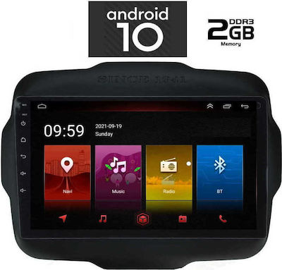 Lenovo Car-Audiosystem für Audi A7 Jeep Rebell 2014> (Bluetooth/USB/AUX/WiFi/GPS) mit Touchscreen 9" IQ-AN X4806_GPS