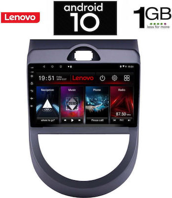 Lenovo Sistem Audio Auto pentru Kia Suflet 2008-2013 (Bluetooth/USB/AUX/WiFi/GPS) cu Ecran Tactil 9" IQ-AN X5626_GPS