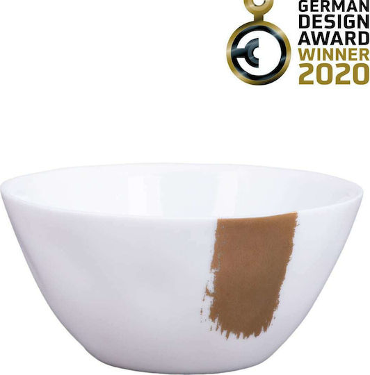 Raeder Mix & Match Dip Serving Bowl Round made of Porcelain Gold with Diameter 9cm