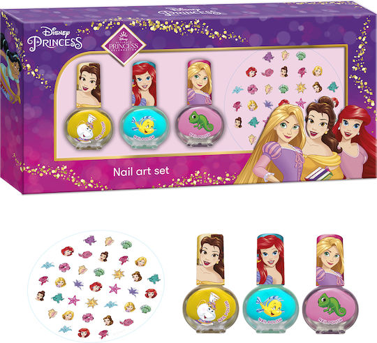 Martinelia Cartoon Disney Princess Kinder-Nagellacke 4Stück