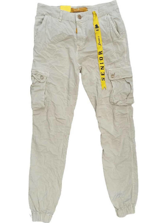Senior Hose Cargo Elastisch in Schlanker Passfo...