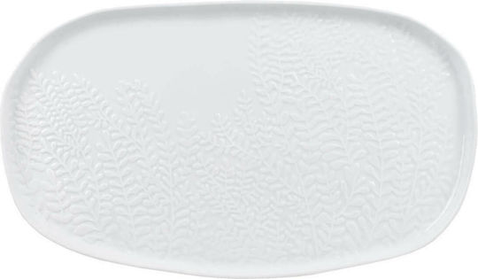 Raeder Mix & Match Platou de Servire Oval din Porțelan Albă 33x19buc 1buc