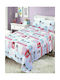 Kinderdecke Einzel Ballerinas Rosa 160x240cm