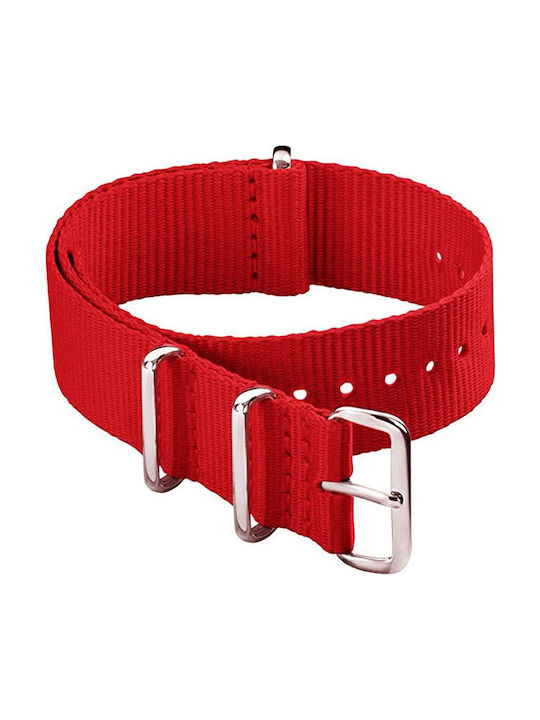 Strap NATO Premium PN2 Red 20mm