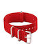 Armband NATO Premium PN2 Rot 20mm