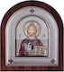 Slevori Εικόνα Jesus Christus Silber 8.8x10cm