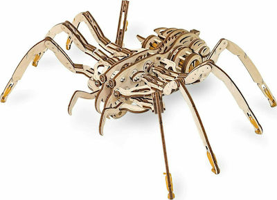 Eco Wood Art Joc de construcție din lemn Mechanical Model Spider