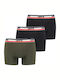 Sportswear Men's Boxers Khaki/Black/Dark Blue 3Pack