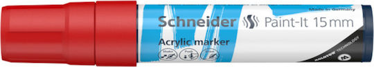 Schneider Paint Ιt 330 Acrylic Marker 15mm Red