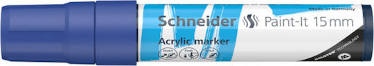 Schneider Paint Ιt 330 Ακρυλικός Μαρκαδόρος Μπλε 15mm