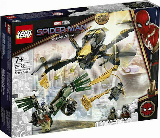 LEGO Spider-Man Spider-Man's Drone Duel For 7+ Years 198 Pieces