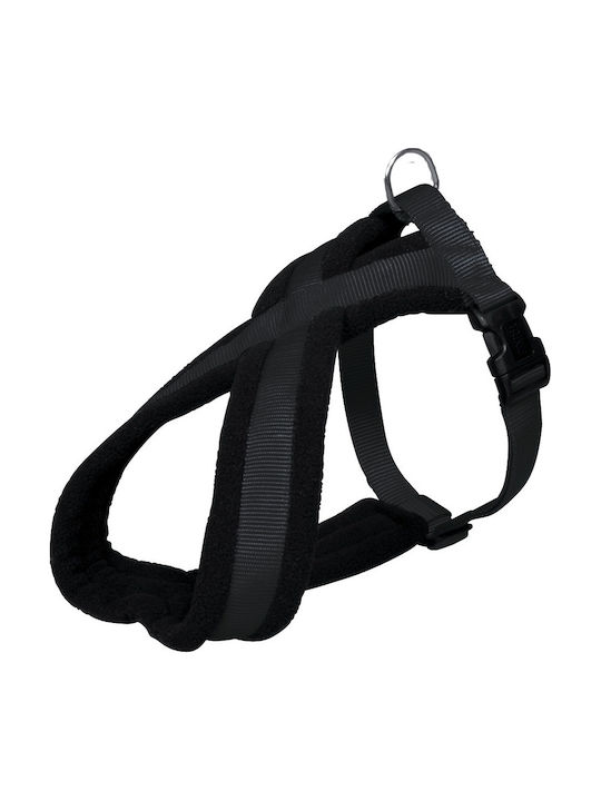 Trixie Dog Harness Premium Touring Black Large / Medium 25mm x 50-90cm 204001