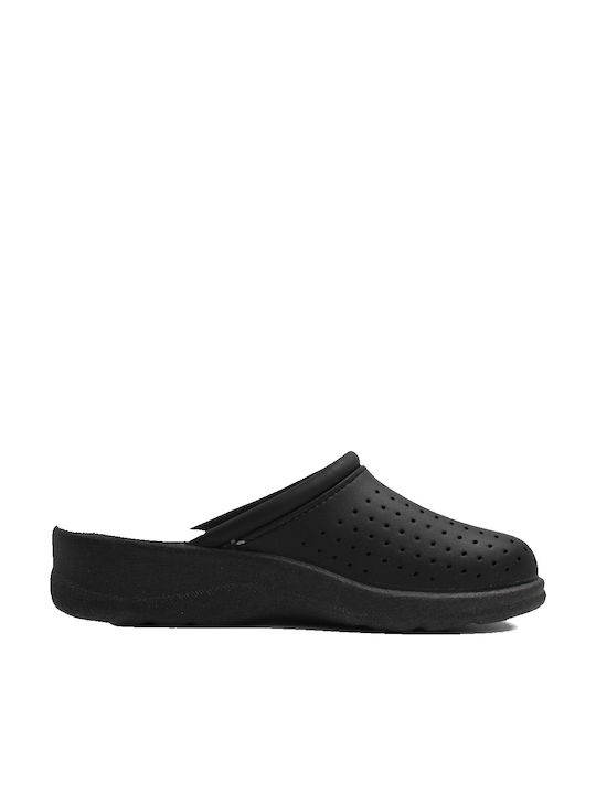 Level Anatomic Damen Anatomisch Clogs Schwarz