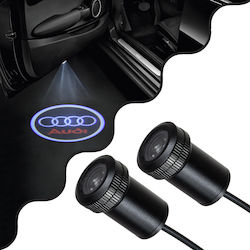 GloboStar Car Door Projectors with Audi Logo