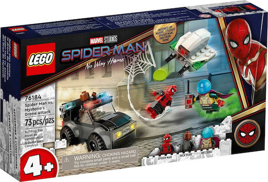 LEGO Spider-Man Spider-man Vs. Mysterio's Drone Attack for 4+ years old Years 73pcs