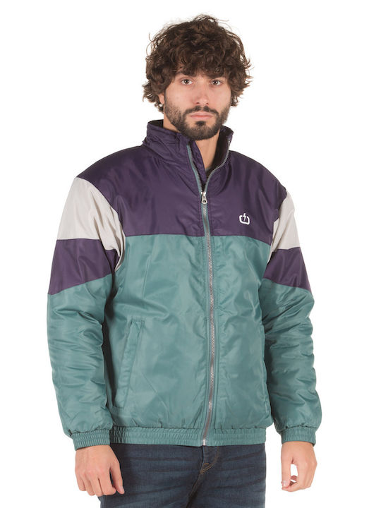 Geci Biker Bomber Pine / Mov / Gheață