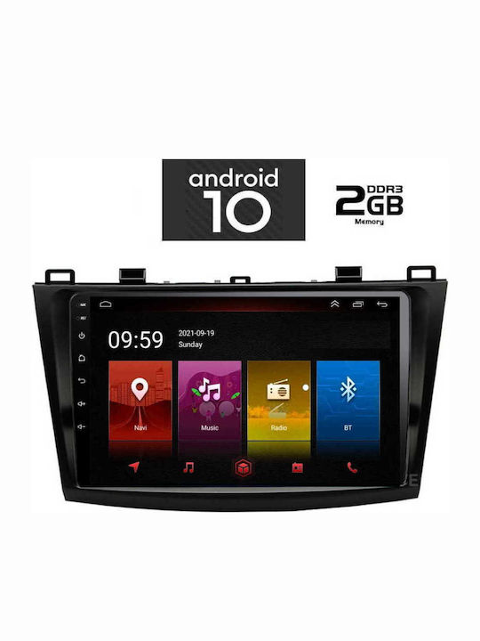 Lenovo IQ-AN X4833 Ηχοσύστημα Αυτοκινήτου για Mazda 3 (Bluetooth/USB/AUX/WiFi/GPS) με Οθόνη Αφής 9"